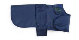 Cosipet Lined Mac Navy Dog Coat